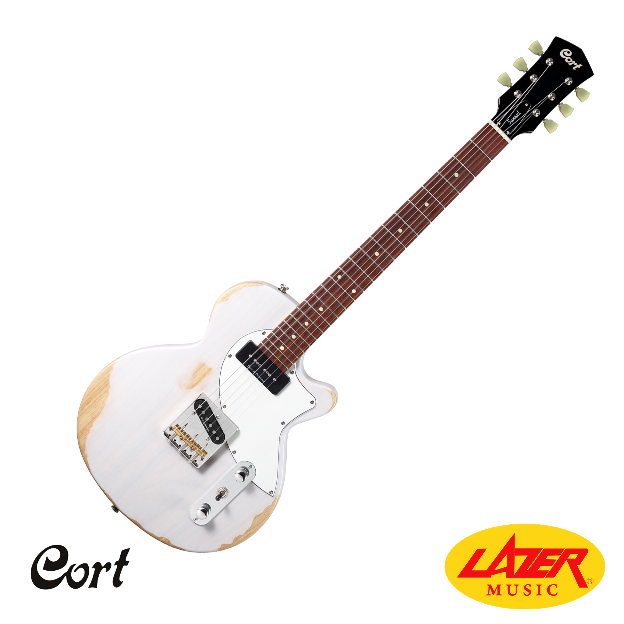 Cort Sunset TC Electric Guitar (White)